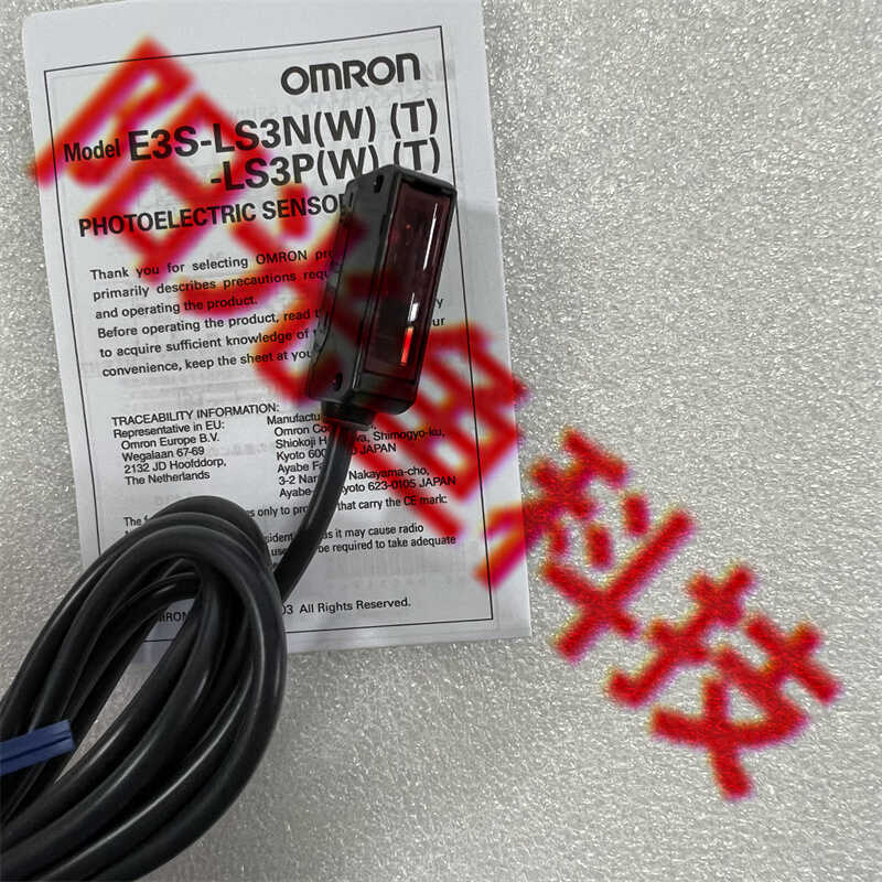 欧姆龙传感器E3S-LS3NW 全新E3T-FD14 2M 正品光电开关对射传感器