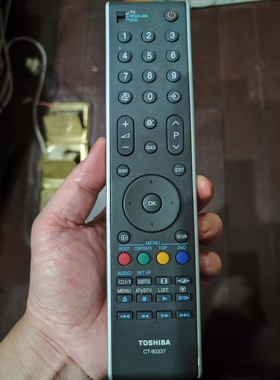 适用东芝电视机遥控器CT-90337，注意：型号一样才可以使用