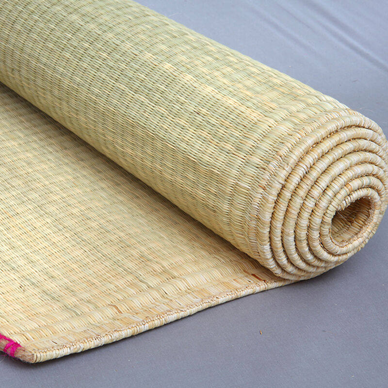 夏季单人草席0.9/1.2/1.5/1.8草凉席子加厚凉席家用双人可折叠凉