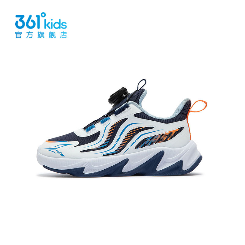 361童鞋男童旋钮扣网面运动跑鞋
