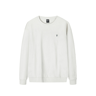 361°约基奇运动卫衣男2025冬季新款套头卫衣圆领宽松舒适上衣男