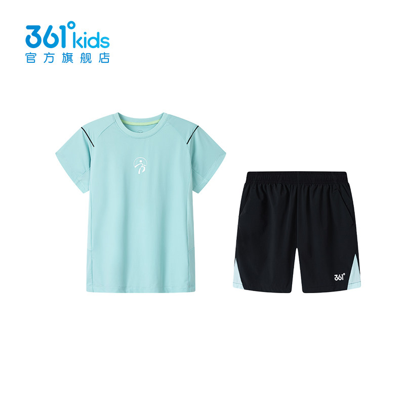 361童装男童跳绳服套装运动服