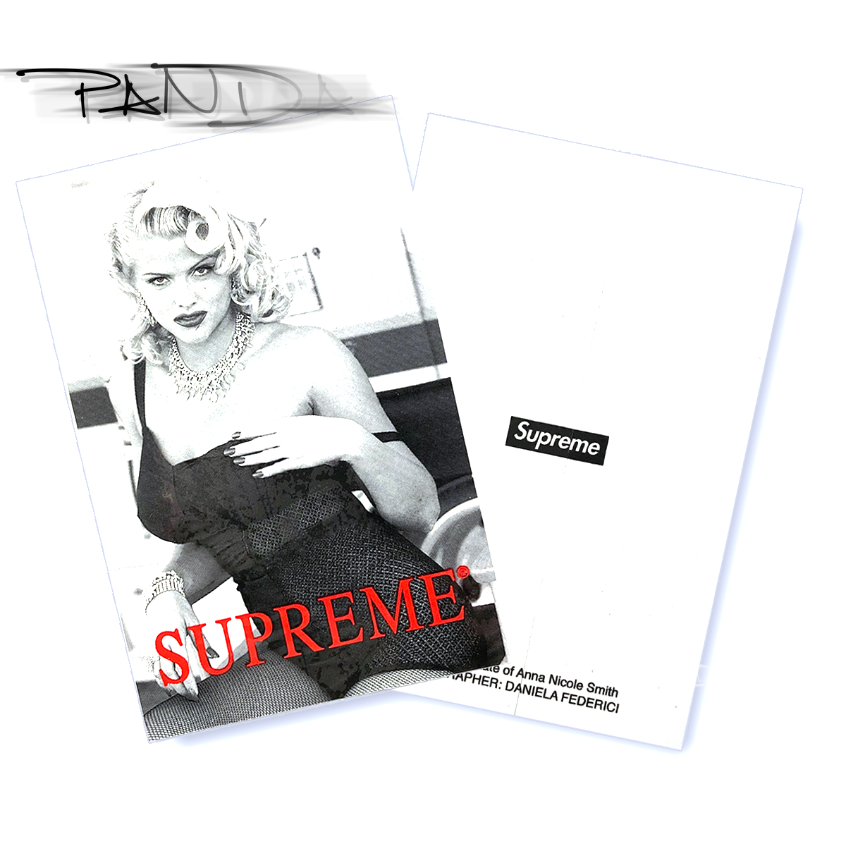 Supreme 21SS Anna Nicole Smith Sticker 女郎 人物 贴纸贴画