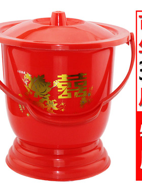 塑料痰盂尿桶成人加厚加高小便桶带盖女士夜壶手提式女家用起夜桶