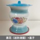 痰盂坐便器成人尿盆女高脚尿桶带盖搪瓷防臭家用起夜老人卧室加厚