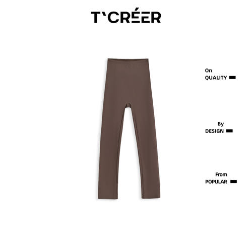 T`CREER｜ 暮染烟岚 高弹贴合剪裁日常通勤百搭舒适瑜伽裤