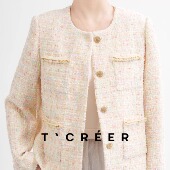 法式 T`CREER｜ 樱落巴黎 轻奢小香风外套女早春上新