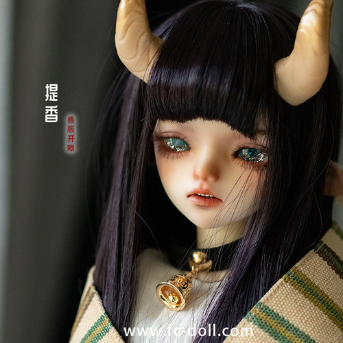 FairyCastle幻城人形 bjd四分女娃 定做  提香 半眠 FC娃社4分bjd - 封面