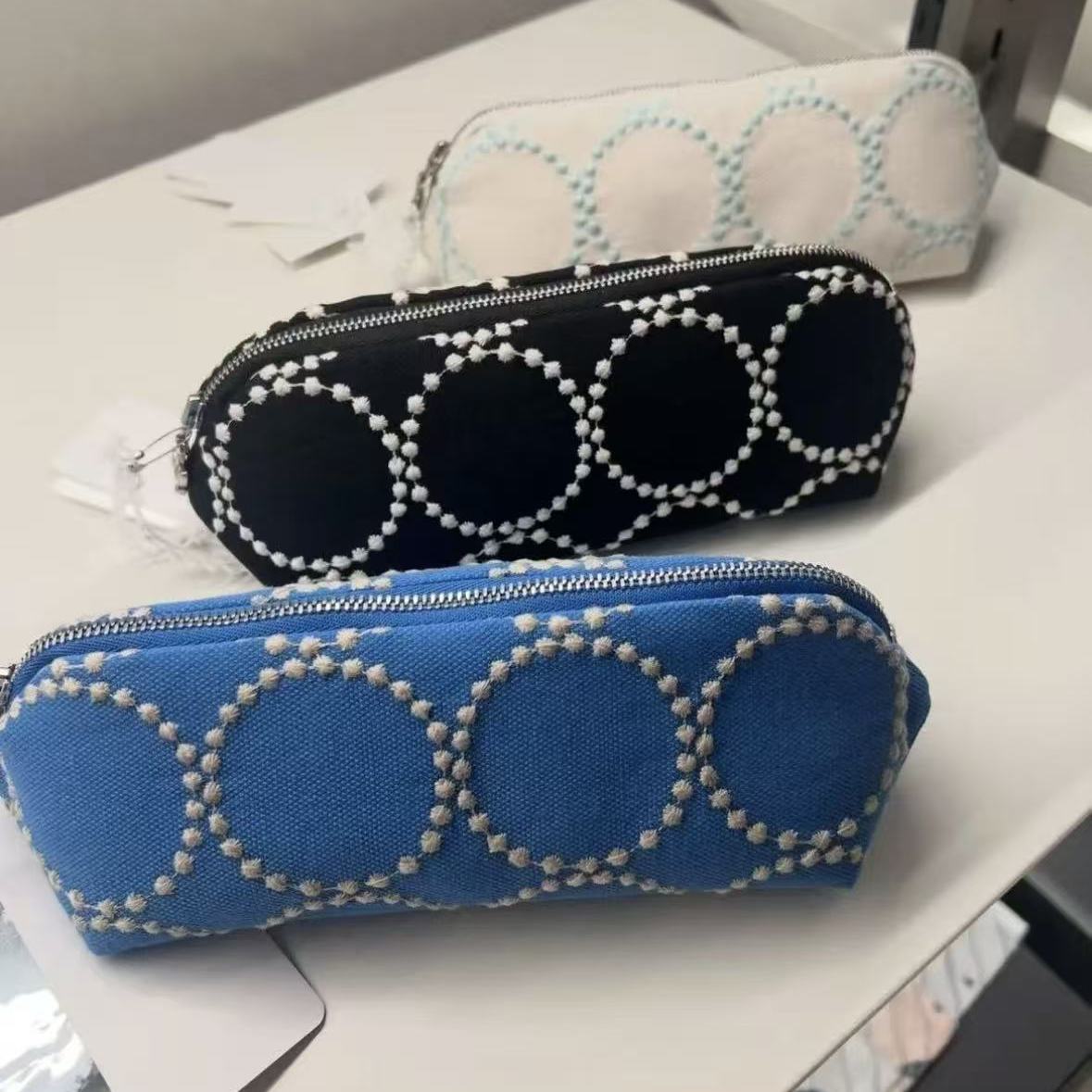 皆川明/Mina perhonen 铃鼓笔袋 刺绣 收纳包