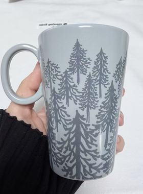 皆川明38周年雪松马克杯陶瓷杯咖啡杯mina perhonen马克杯