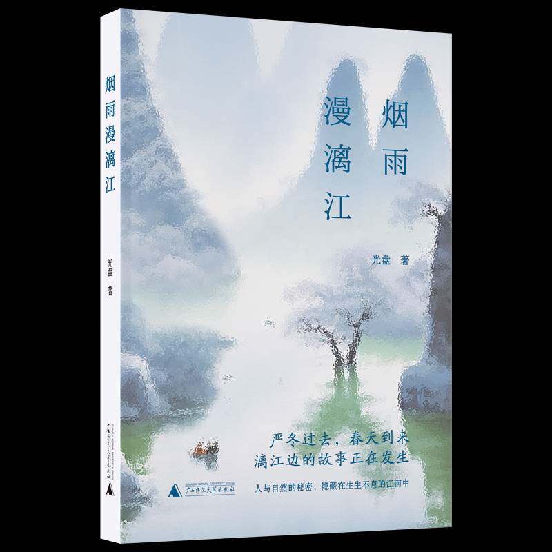 烟雨漫漓江书光盘  小说书籍