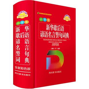 小学生新华歇后语谚语名言警句词典 中小学教辅书籍 书王陶宇等 彩色版