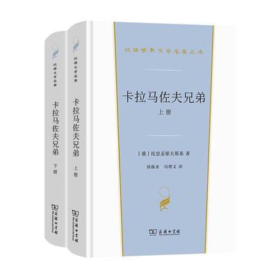 卡拉马佐夫兄弟(上下)书陀思妥耶夫斯基 文学爱好者外国文学研究者翻研究小说书籍