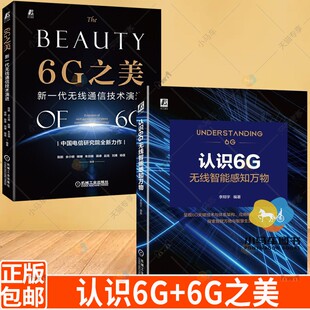 套装2册  认识6G 无线智能感知万物+6G之美 新一代无线通信技术演进 6G通信 智慧城市 华为 通信系统 工业互联网书籍