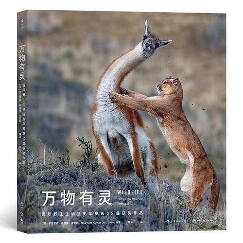 万物有灵：野生生物摄影年赛第55届作品书罗莎蒙德·基德曼·考克斯  艺术书籍