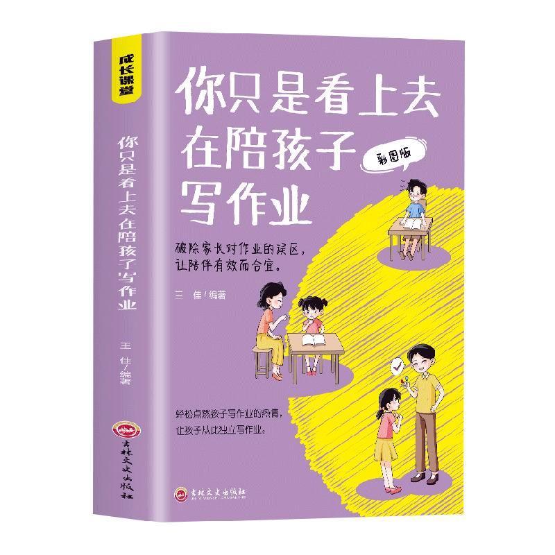 你只是看上去在陪孩子写作业(彩图版)书王佳  育儿与家教书籍