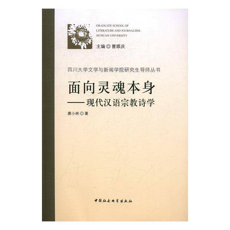 面向灵魂本身：现代汉语诗学书唐小林诗学诗歌研究中国 文学书籍