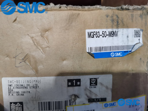 日本SMC原装正品导台气缸MGF63-50  MGF63-50-M9NV 现货