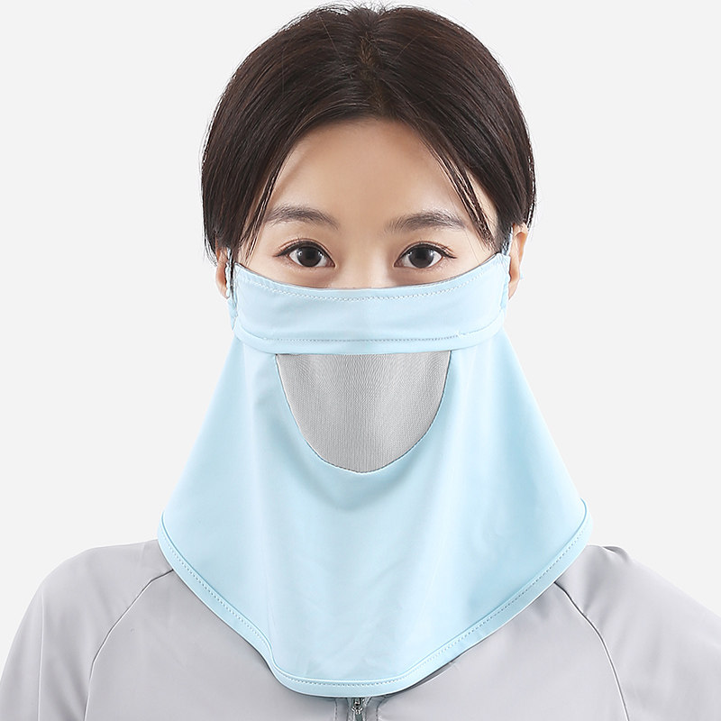 Mask summer Sunscreen Thin section ventilation sunshade ultraviolet-proof Neck protection clean scarf one Facein the Home Daily , Protective Equipment , Masks  category - from Buy2taobao.com to provide professional Taobao agent buy service