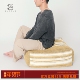 KANNAL·ZEN「廿四时令」复古亚麻黄条纹羊毛混纺坐墩蒲团可拆洗