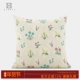 Florals Charm 高级法式 Garden 花朵棉麻刺绣四季 靠垫别墅抱枕