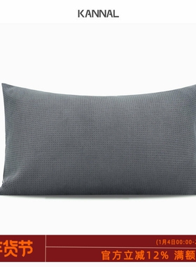 『untitled』意式简约灰色靠包北欧沙发抱枕现代样板间售楼处腰枕