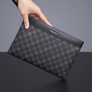 英皇保罗男包高档手包男款奢侈品牌高端商务信封包名牌男士手拿包