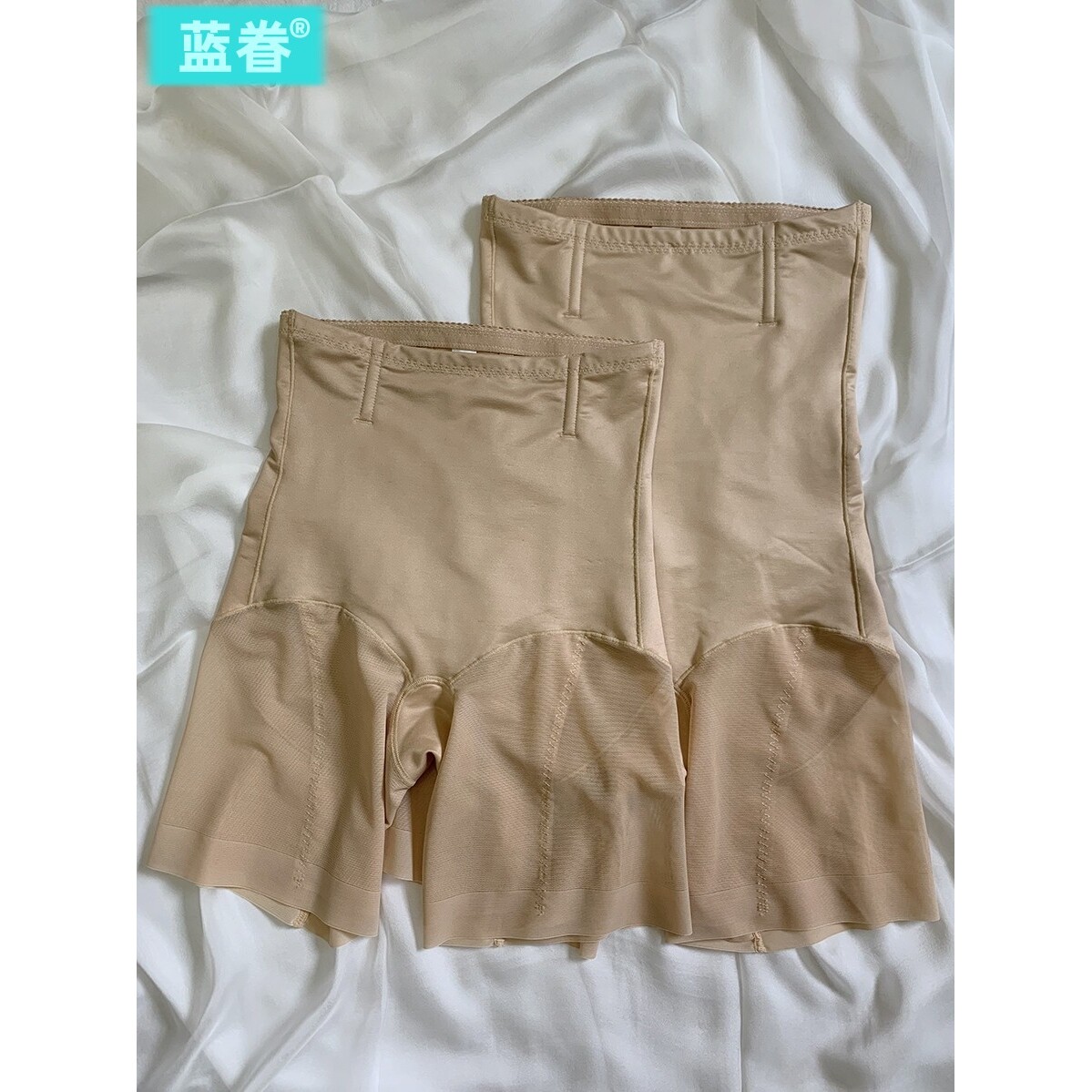 中腰高腰瘦身裤收腹提臀强效收腹紧致塑腰记忆钢骨透气网纱美体裤