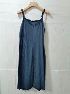 日本贵牌多色吊带连衣裙宽松休闲裙子减龄百搭秋冬款正品特价