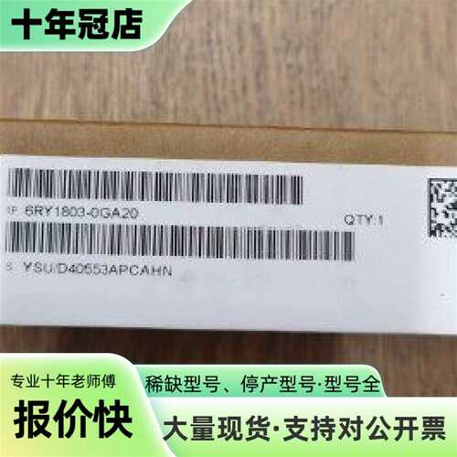 议价6RY1807-0AA00可维修翻新