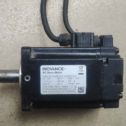 议价汇川INOVANCE伺服电机MS1H4-40B30CB-T1可维修
