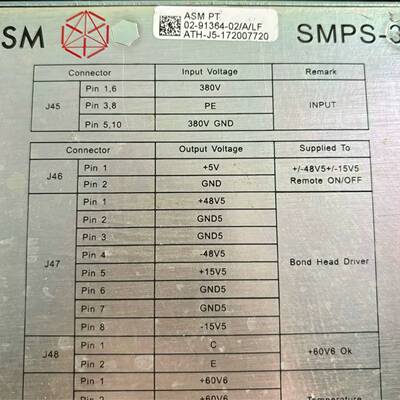 议价ASM电源箱02-91364-02/A/LF 成色好 议价可维修翻新