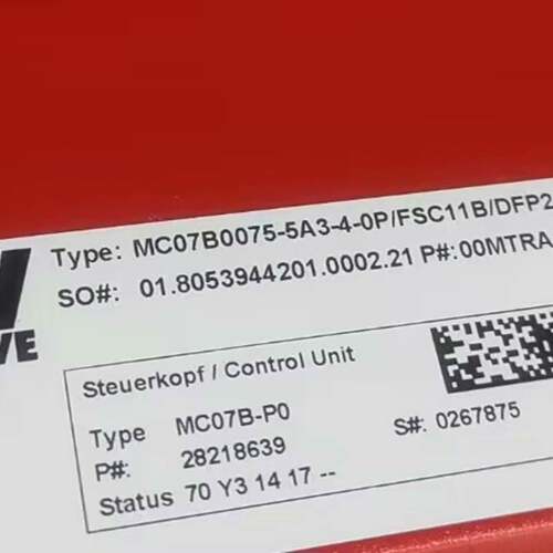 议价MC07B0075-5A3-4-0P/FSC11B/DFP2可维修翻新