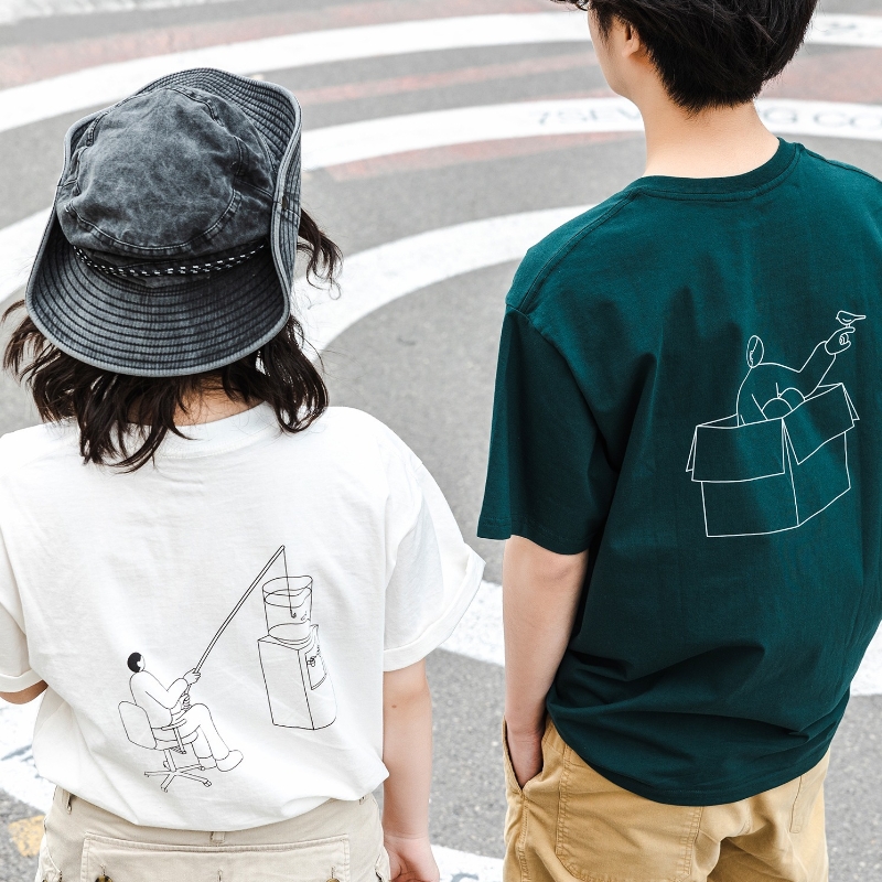 豆瓣打工人主题短袖T恤文化衫