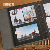 豆瓣经典 纪念册活页相册本大容量相簿拍立得照片收纳 相册