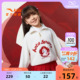 新款 2026年春季 安踏儿童卫衣女童针织套头衫 宝宝卫衣 新年马年