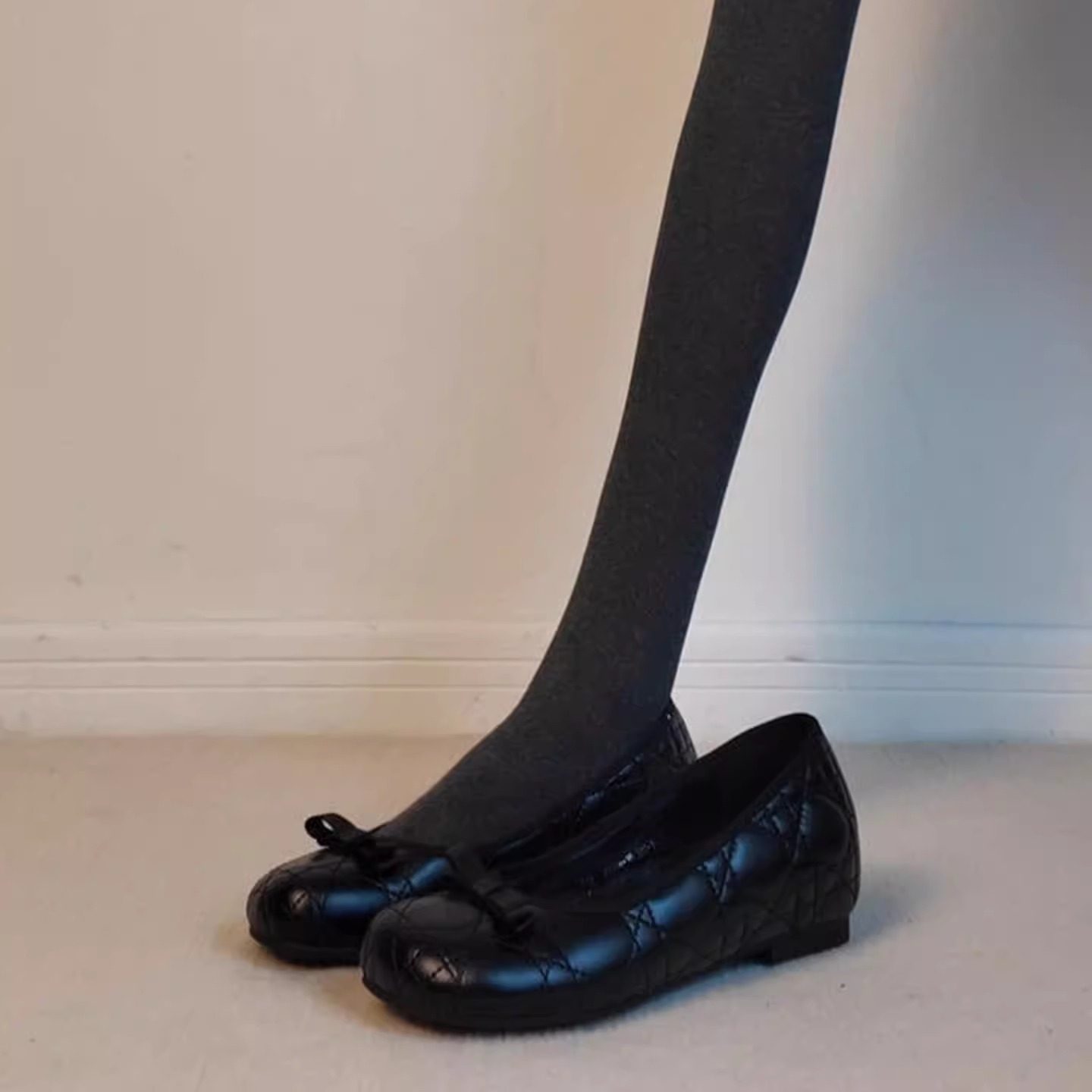 羊皮版~圆头浅口真皮单鞋女内增高蝴蝶结真皮百搭晚晚风芭蕾舞鞋,女鞋,玛丽珍鞋,淘宝优惠券,粉丝福利购,淘宝优惠卷