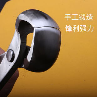 不锈钢锻打球节剪盆景修剪造型专用工具专业制作球形剪刀球型钳