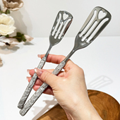 出口韩国18 10不锈钢迷你煎铲搅拌棒牛排铲披萨铲家用厨房料理