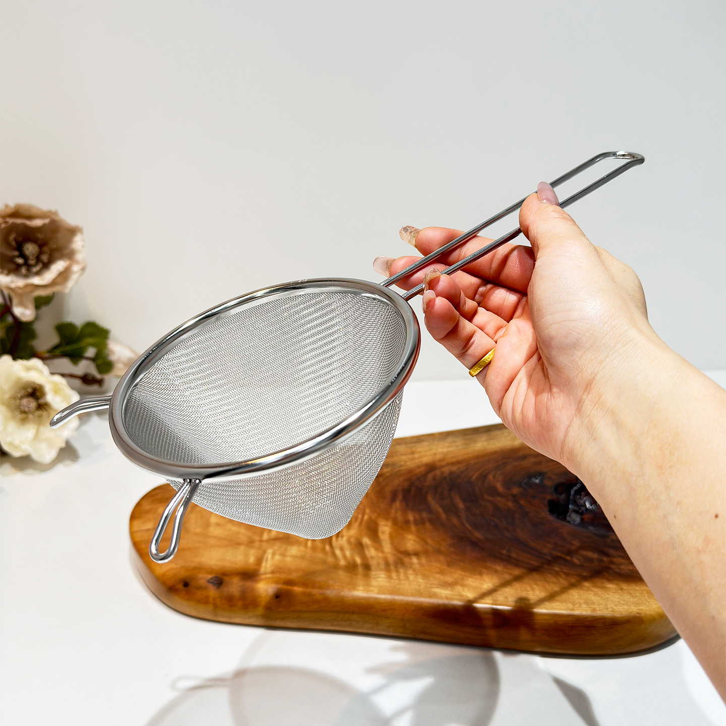 304不锈钢双耳豆浆果汁过滤网