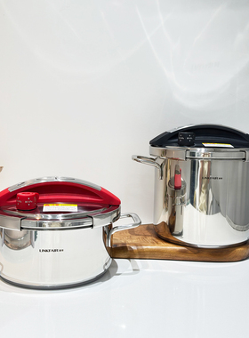 凌丰316不锈钢120kpa高压锅防爆压力锅煲大小容量4L/7L