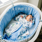 LaMillou拉米洛豆豆床围婴儿护栏2.1米宝宝防撞防摔加高通用围栏