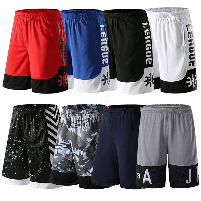 高品质篮球短裤男夏天跑步宽松五分裤健身训练裤速干运动短裤