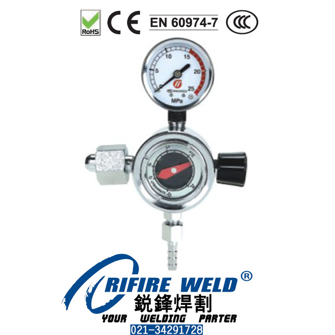 AT-30氩气表无筒流量计大s流量氩弧焊气体调整器gas regulator