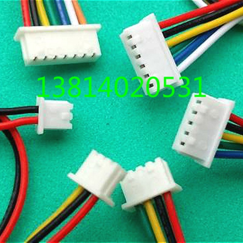 1.25mm 间距端子线 电子线 2P/3/4/5/6/7/8/9/10P~16P 单头连接线