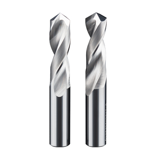 钨钢小数点钻头高硬度硬质合金麻花钻头直柄铝用打孔1.05-7.95mm