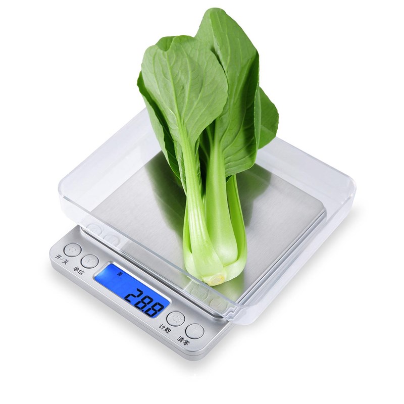 高精准珠宝秤家用电子称厨房秤 克称食物称重烘焙厨房电子秤