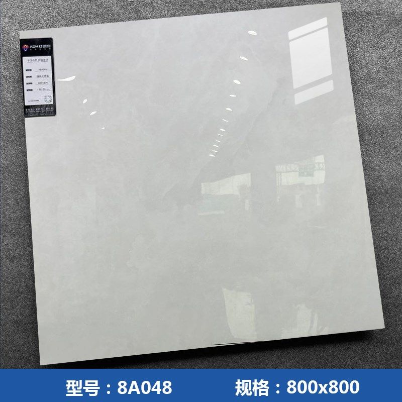 广东佛山通体大理石瓷砖800x800客厅卧室地板砖灰色防滑地砖