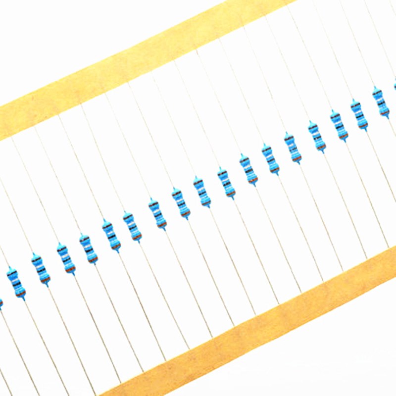直插金属膜电阻1W 0.47/0.51/0.56/0.62/0.68/0.75/0.82/0.91R 1%