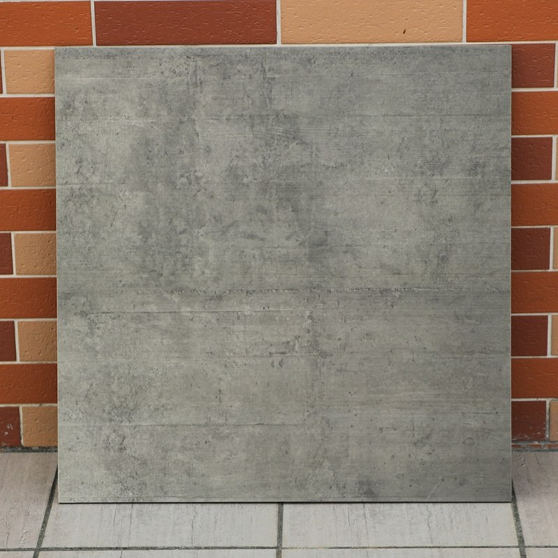 灰色仿古砖水泥砖600X600防滑瓷砖哑光地砖800X800客厅